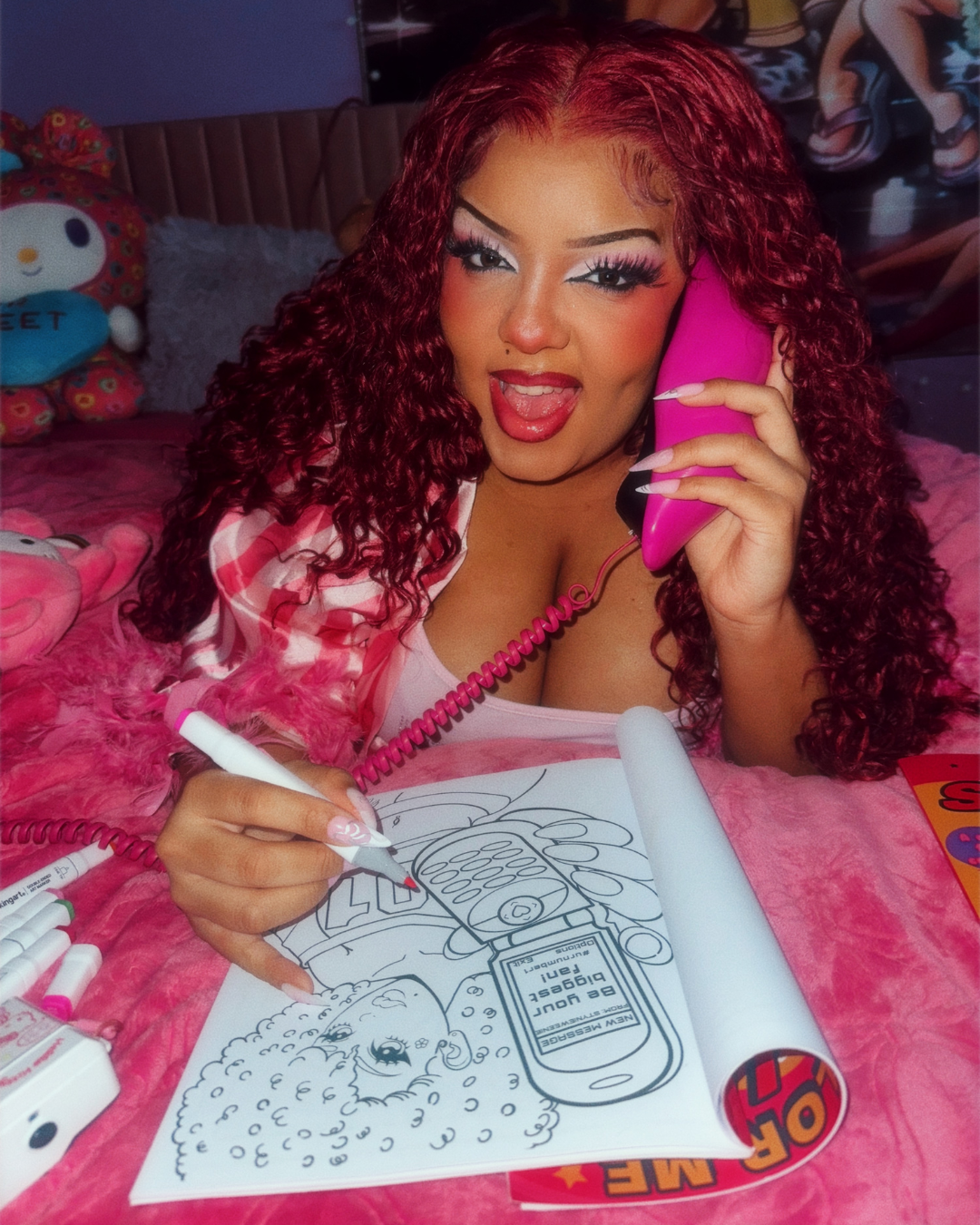 "Color Me Spoiled Vol.1" - Y2k/Kawaii Style Coloring Book