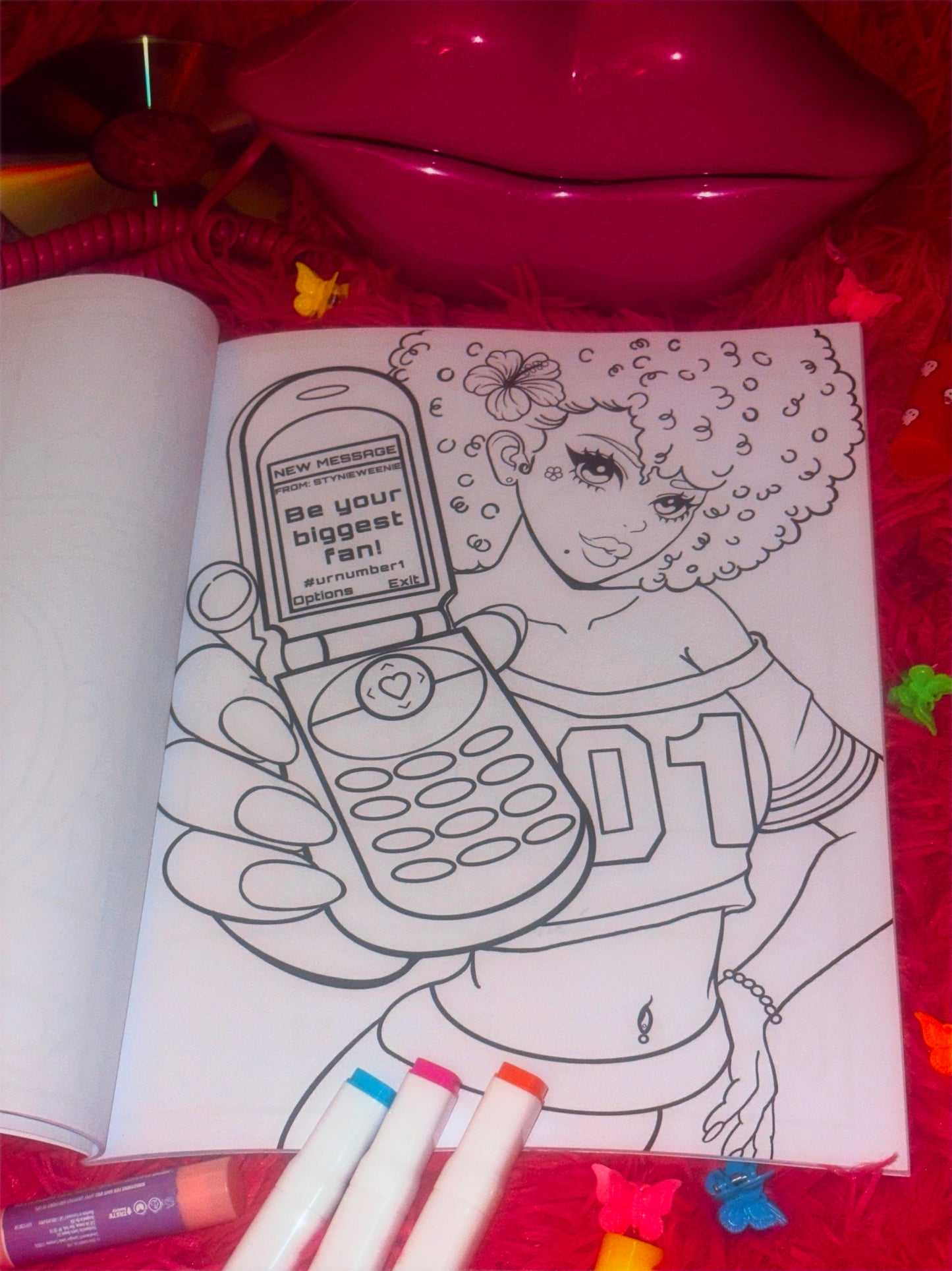 "Color Me Spoiled Vol.1" - Y2k/Kawaii Style Coloring Book